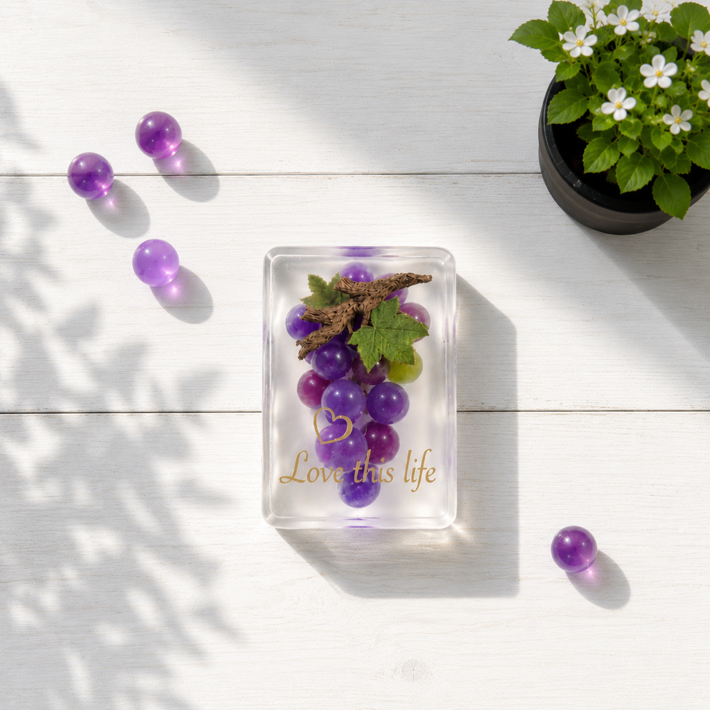 Grape Crystal Soap
