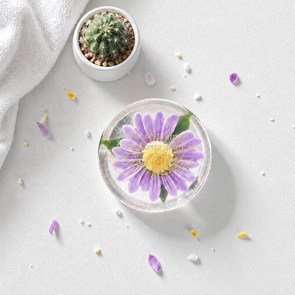 Daisy Crystal Soap