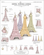 Eiffel Tower Candle