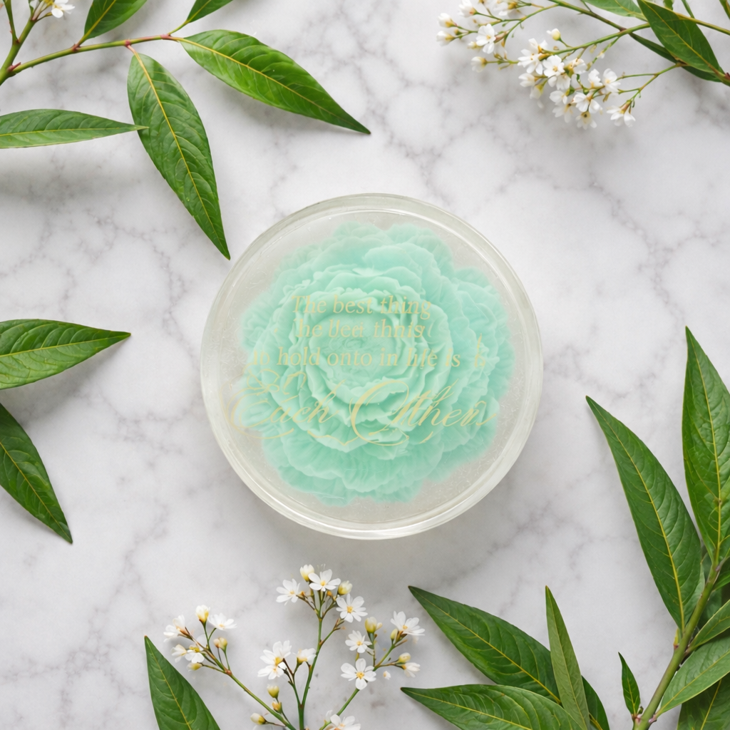 Peony Crystal Soap