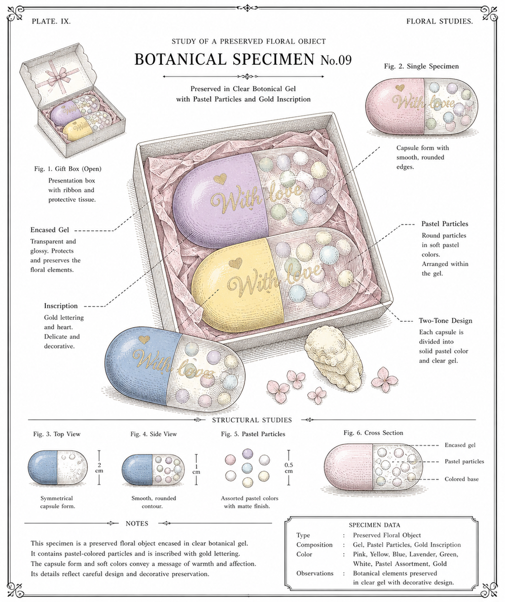 Pill Crystal Soap