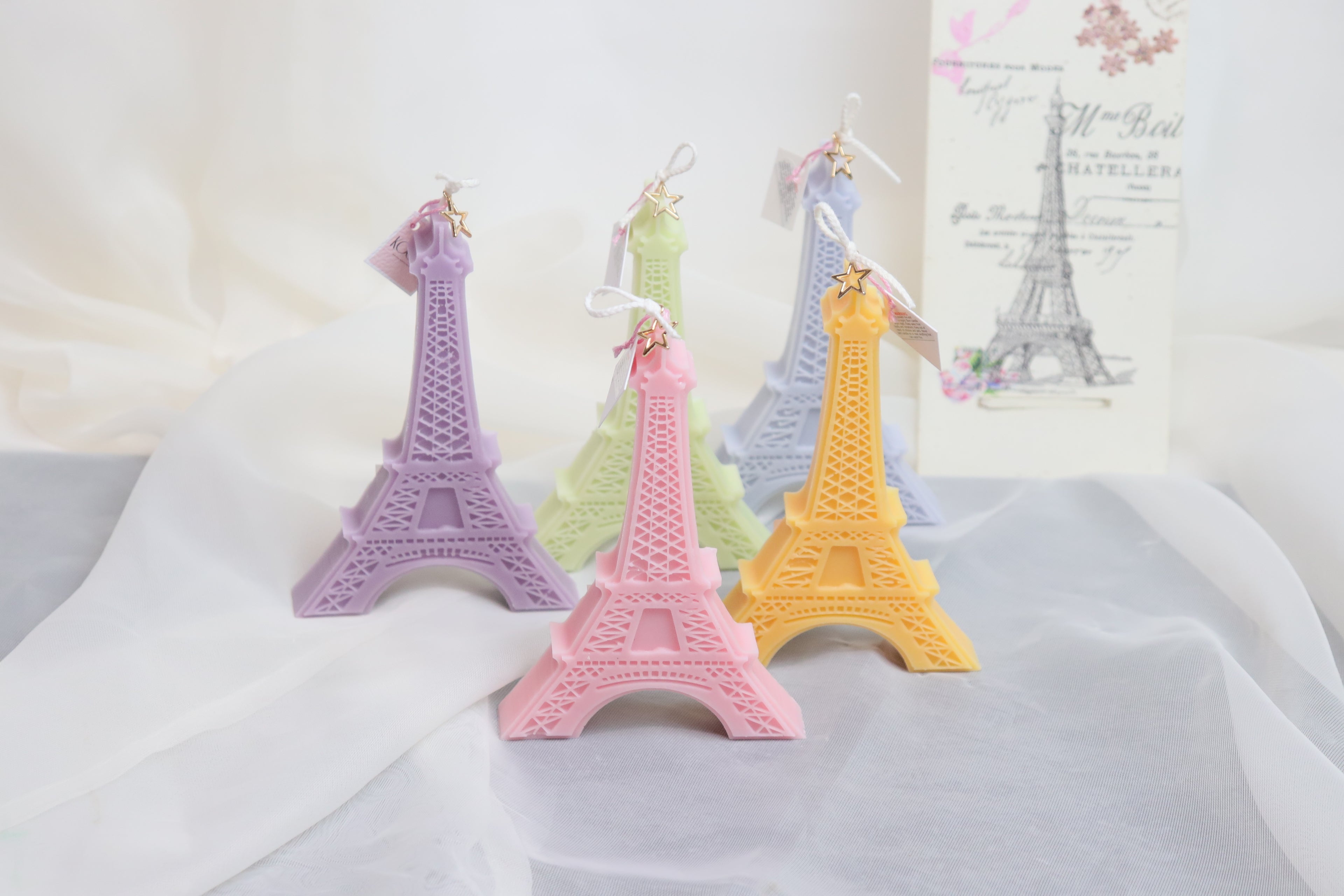 Eiffel Tower Candle