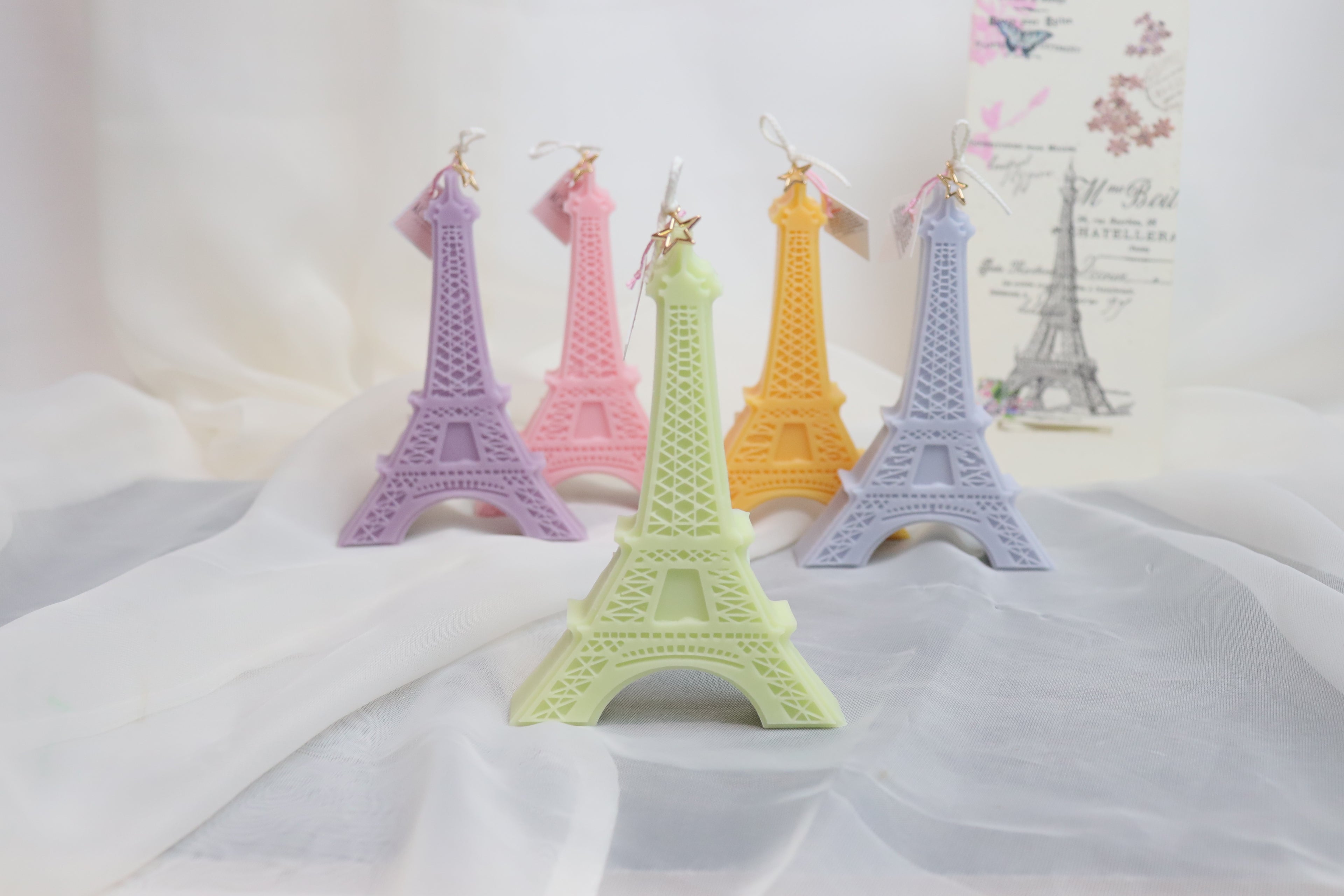 Eiffel Tower Candle